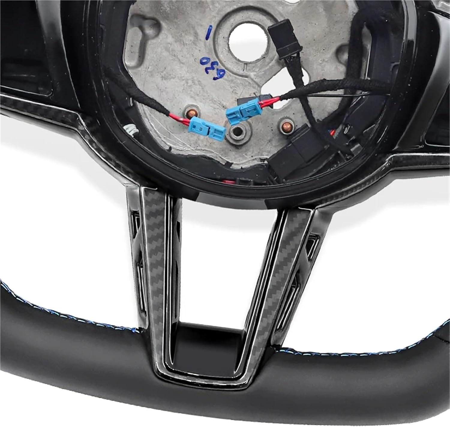 Napa Leather M Sport Steering Wheel Fit For BMW G01 G05 G20 G21 G80 G81 G22 G23 G26 G30 G32 G87 3 4 5 Series Car Accessories(Gold)