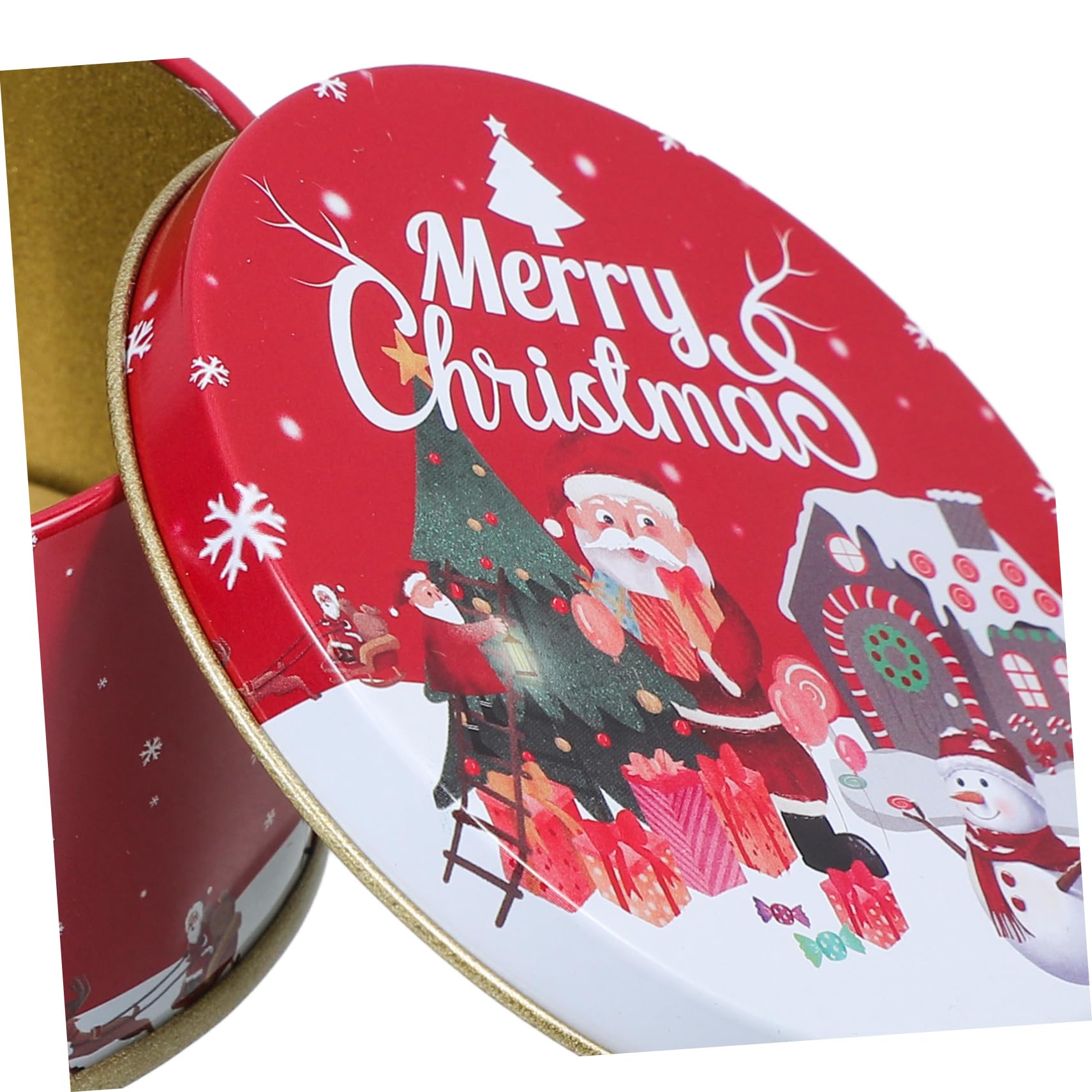MUCKLILY 12pièces Boîtes à Bonbons Décoratives pour Noël Contenants à Biscuits Réutilisables Dimensions sans Danger pour Contact Alimentaire Couleur Aléatoire