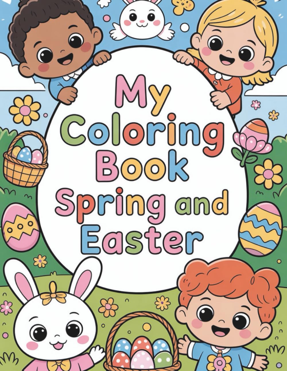 Il mio libro da colorare. Pasqua e primavera