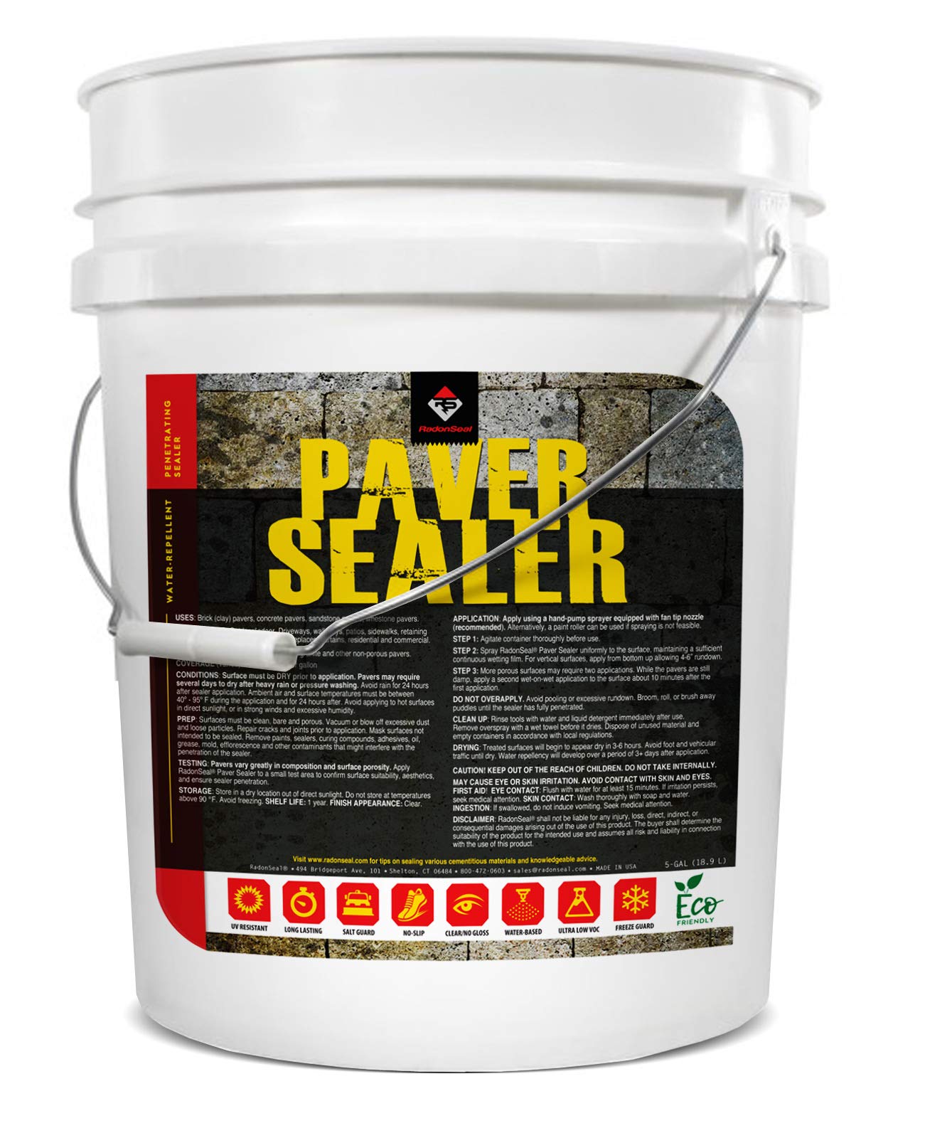 Buy RadonSeal Paver Sealer and WaterRepellent Preserve