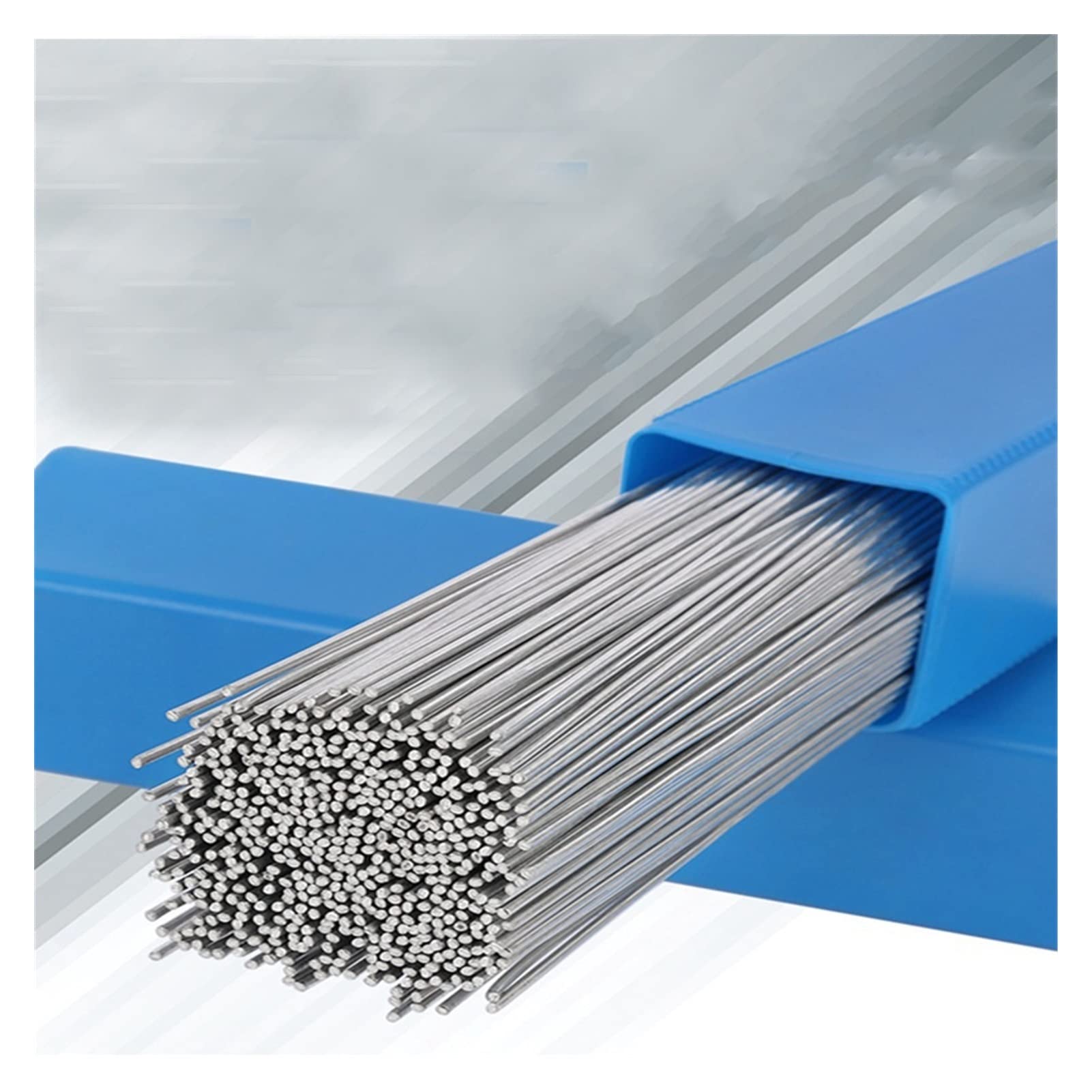 Srebrne pręty do lutowania twardego aluminium, Aluminum Welding Rods Alloy Stainless Steel Galvanized 20-50 pcs Pack 1.6-2.4mm(50pcs-1.6mm*33cm)