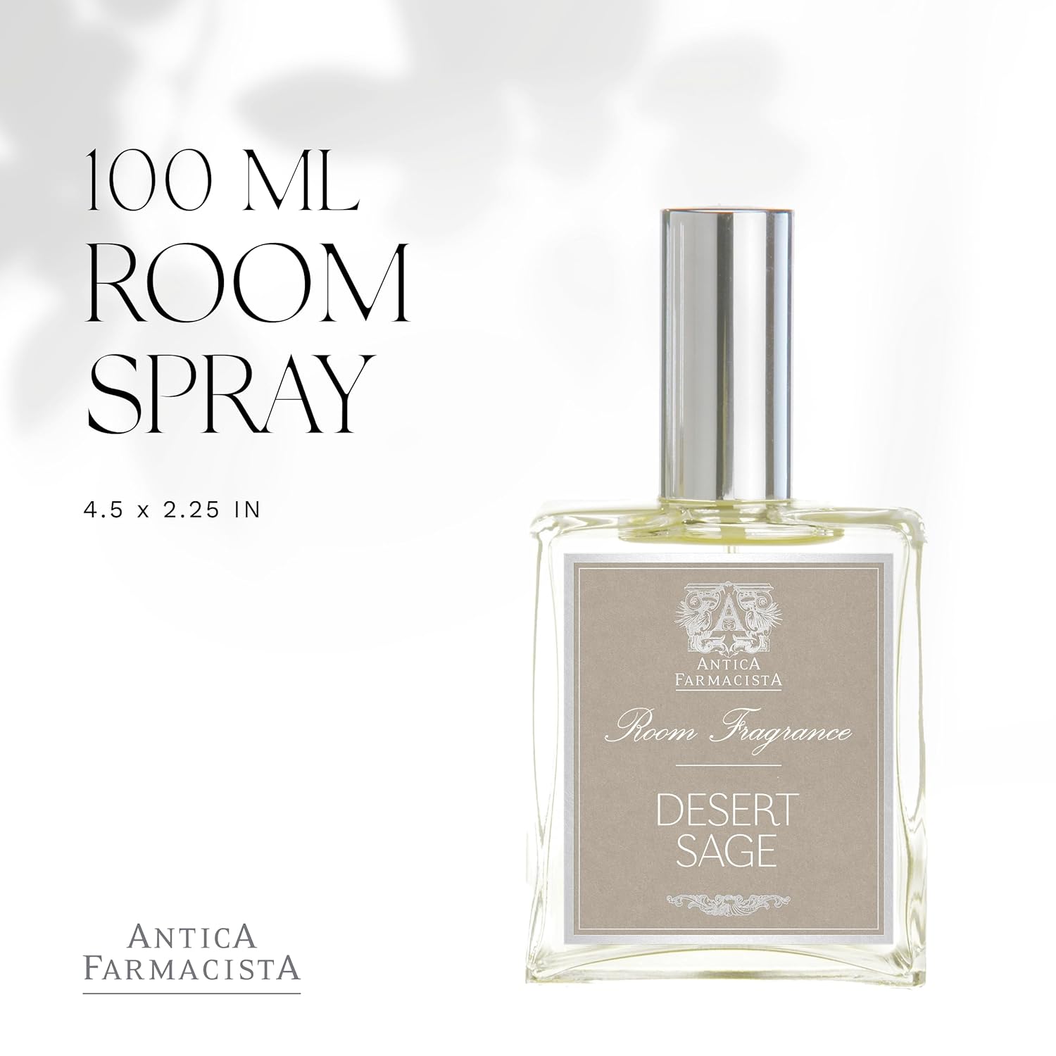 Desert Sage BPA-Free Glass Room Spray Bottle, 3.38oz
