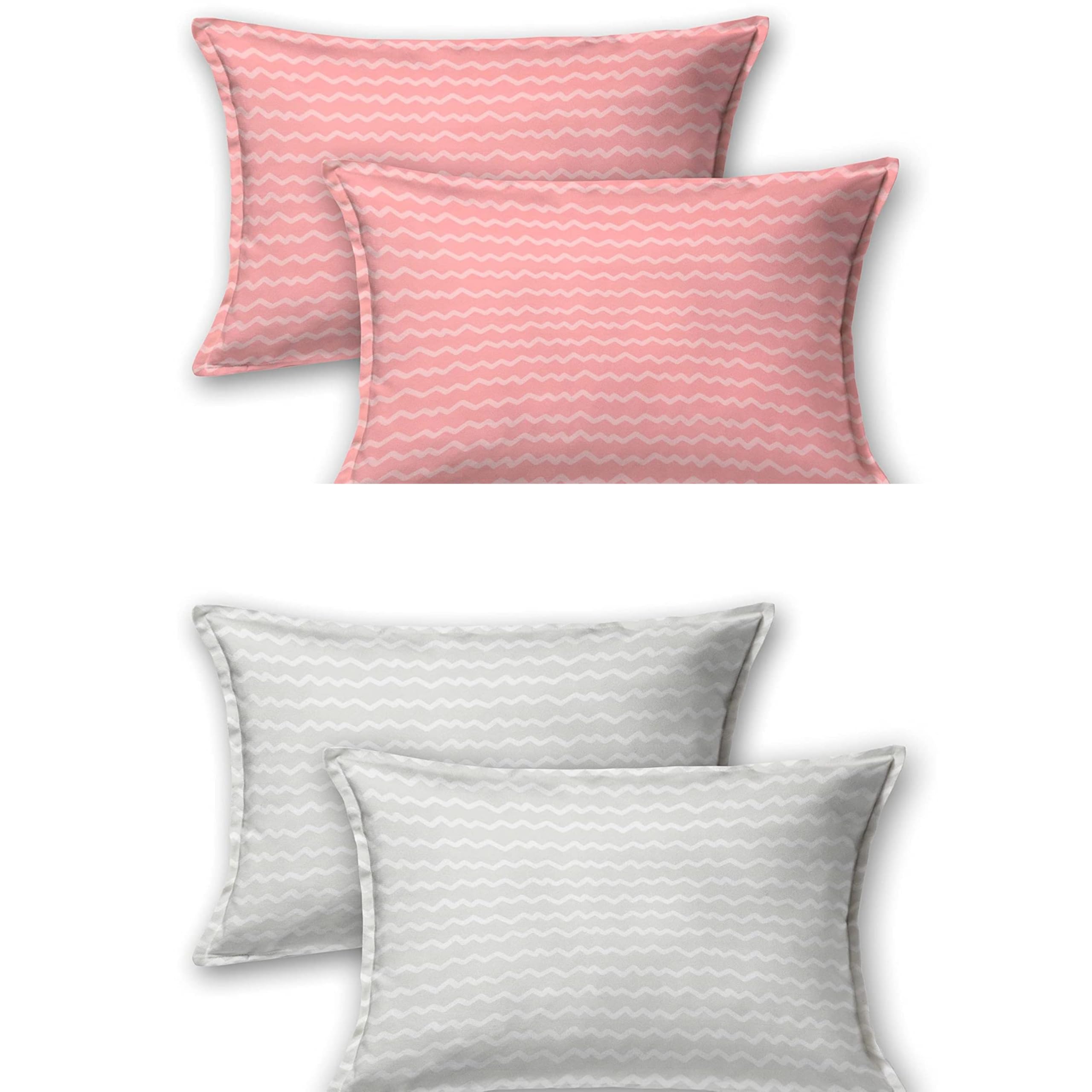 Ultra Soft Pillow Covers - Set of 6 -6 Ultra Soft Pillow Covers - Set of 6 -6