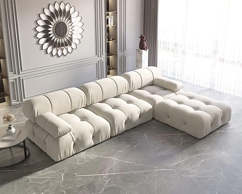 MGH Juego de sofá de 3 piezas para sala de estar sofá modular Chesterfield juegos de muebles que incluyen sofá de 3 plazas sofá biplaza y sofá con