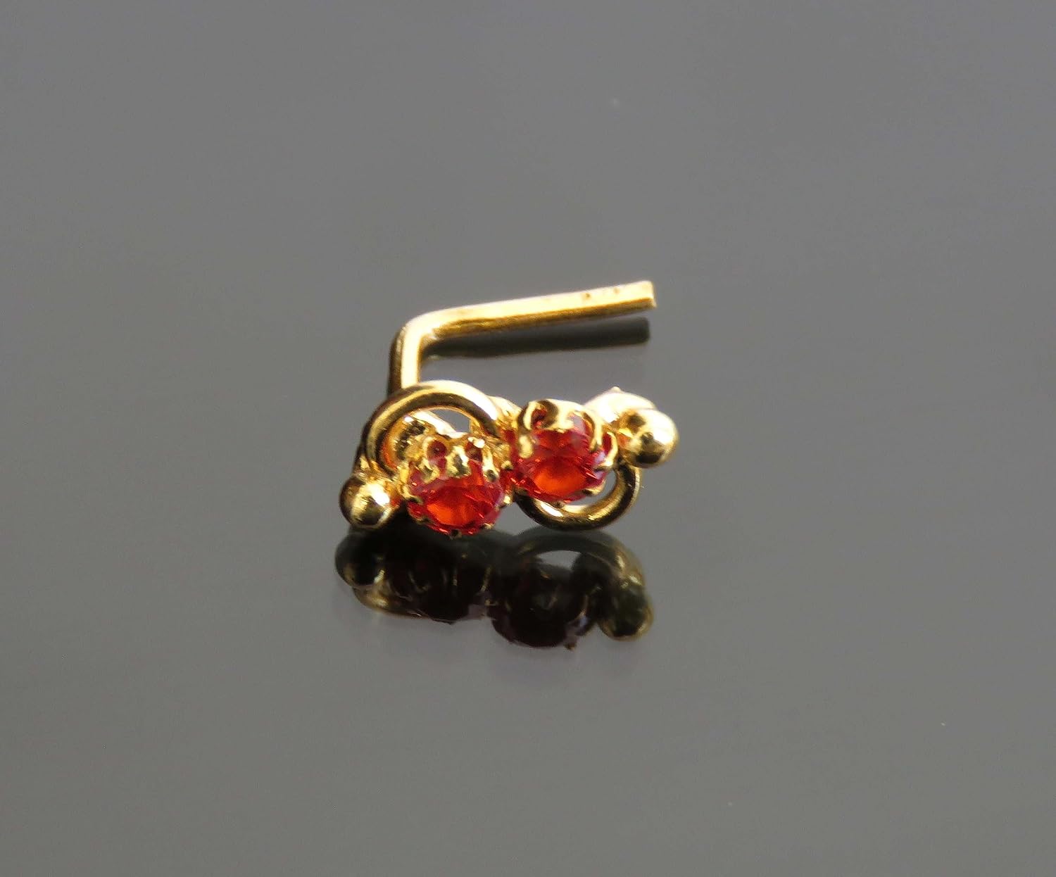 Indian Nose Stud Gold Nose Stud Unique Nose Ring Indian Nose Ring Curve Nose Piercing Tinny Nose Hoop Fresh Trends Diamond Nose Stud Crystal Nose Stud