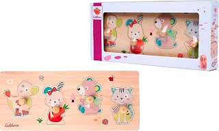 Eichhorn Puzzle Friends mit Greifpins, 5-teilig