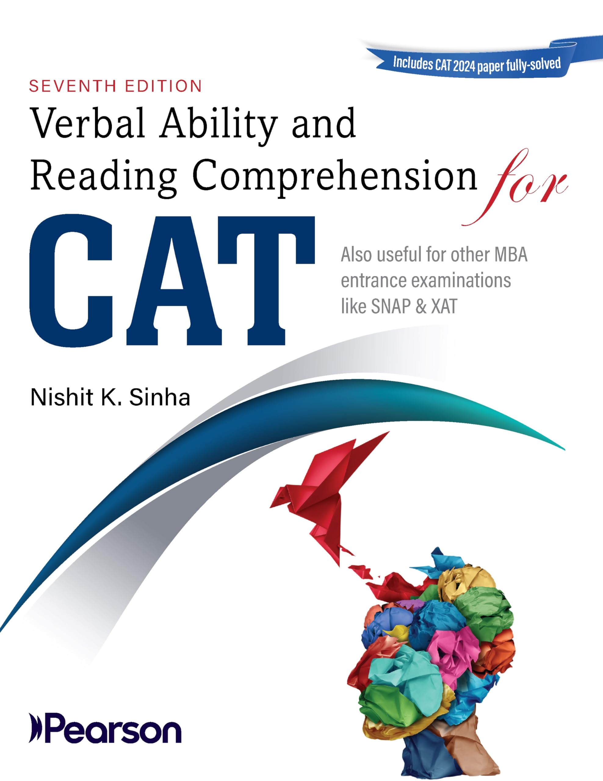 Buy Pearson Verbal Ability and Reading Comprehension for CAT 2025
