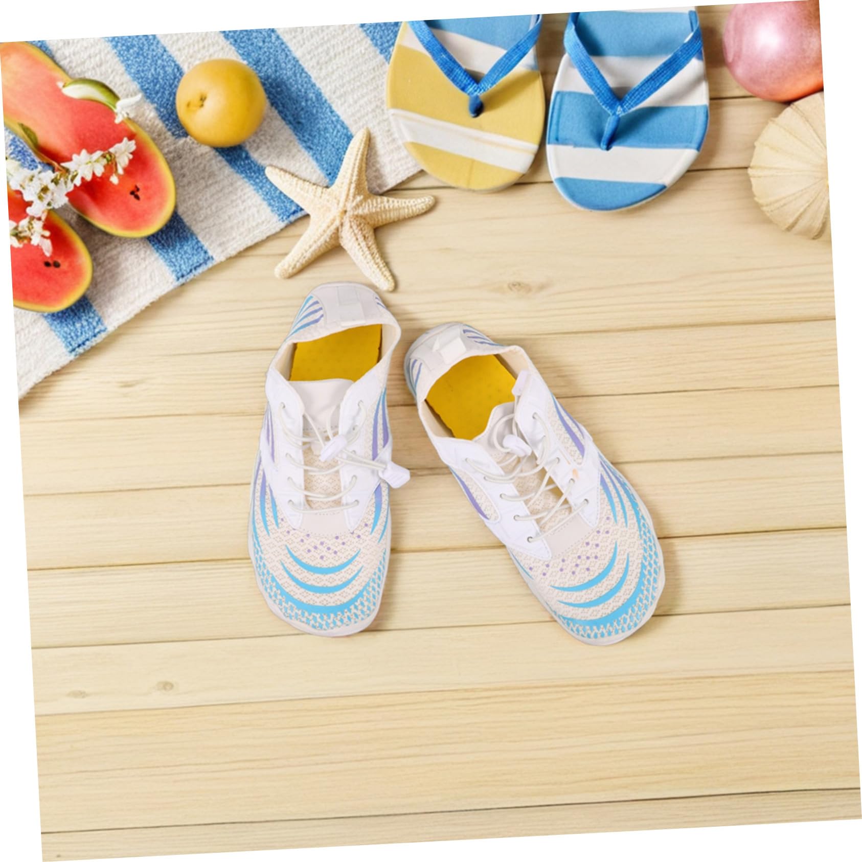 Beaupretty Zapatos de Agua Unisex Antideslizantes para Mujer y Hombre Secado Rápido Transpirables Cómodos y Flexibles para Playa Piscina Surf y Trekking Talla