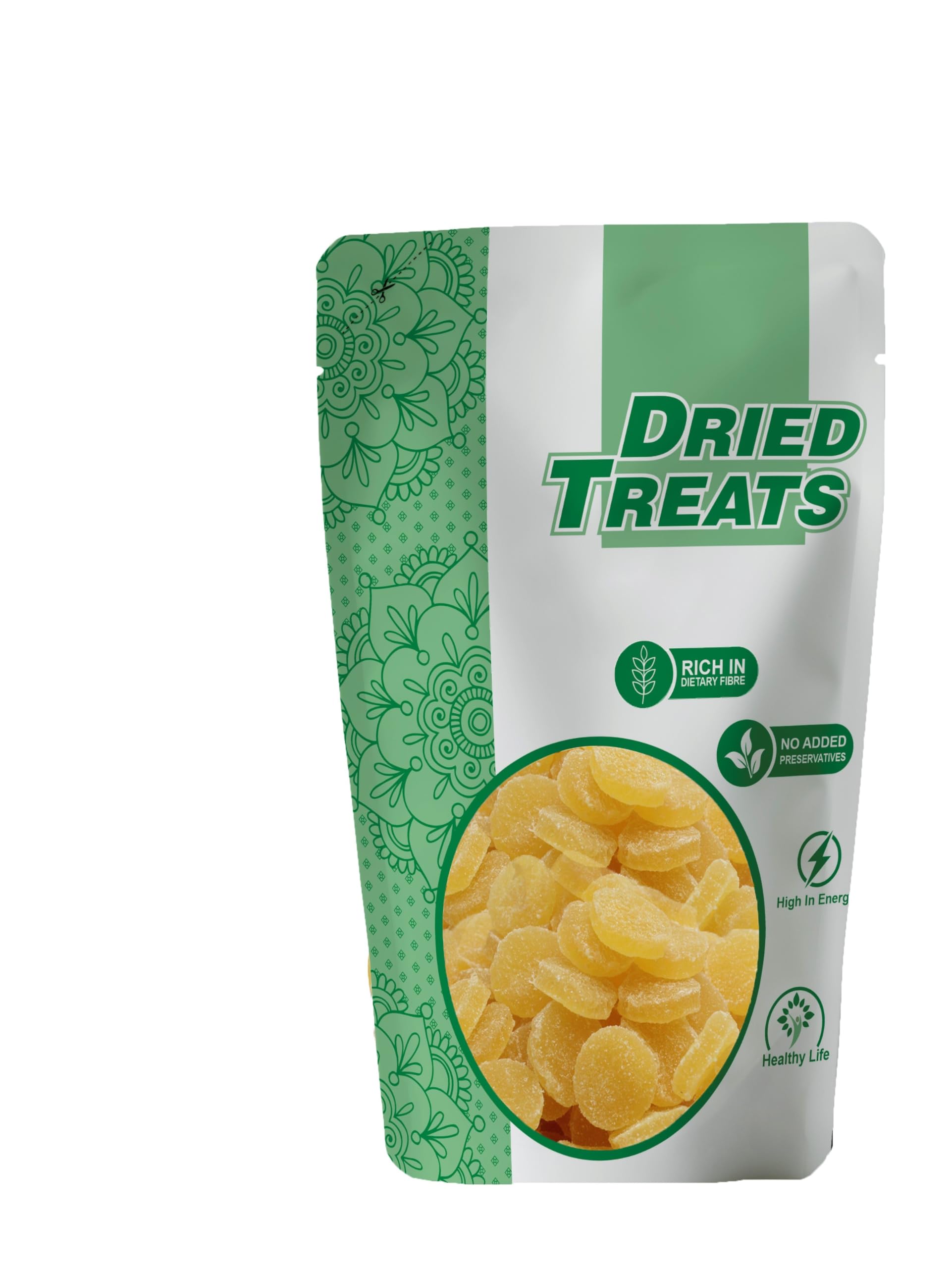 Dried Treats Dried Fruits Nuts And Seeds (Dried Pineapple Coin, 200 Gm)-image-39