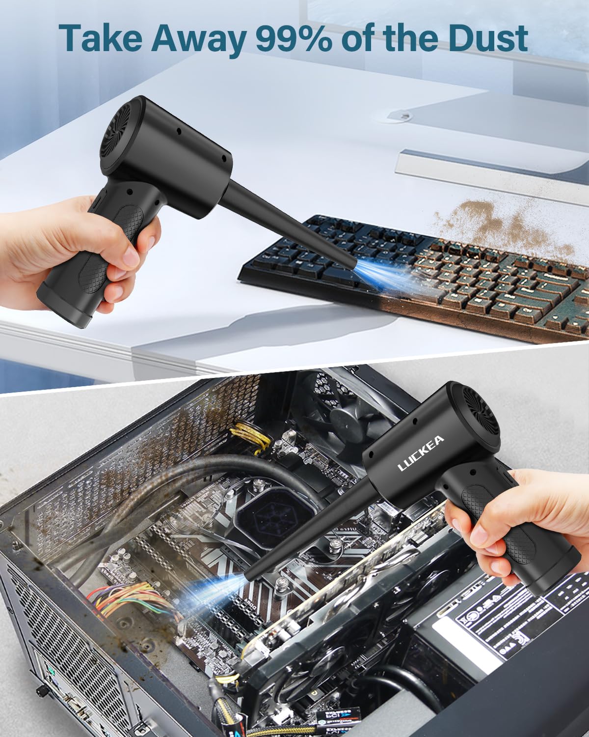 Elektrischer Staubgebläse 200.000 U/min - Kabellos Mit HD Display