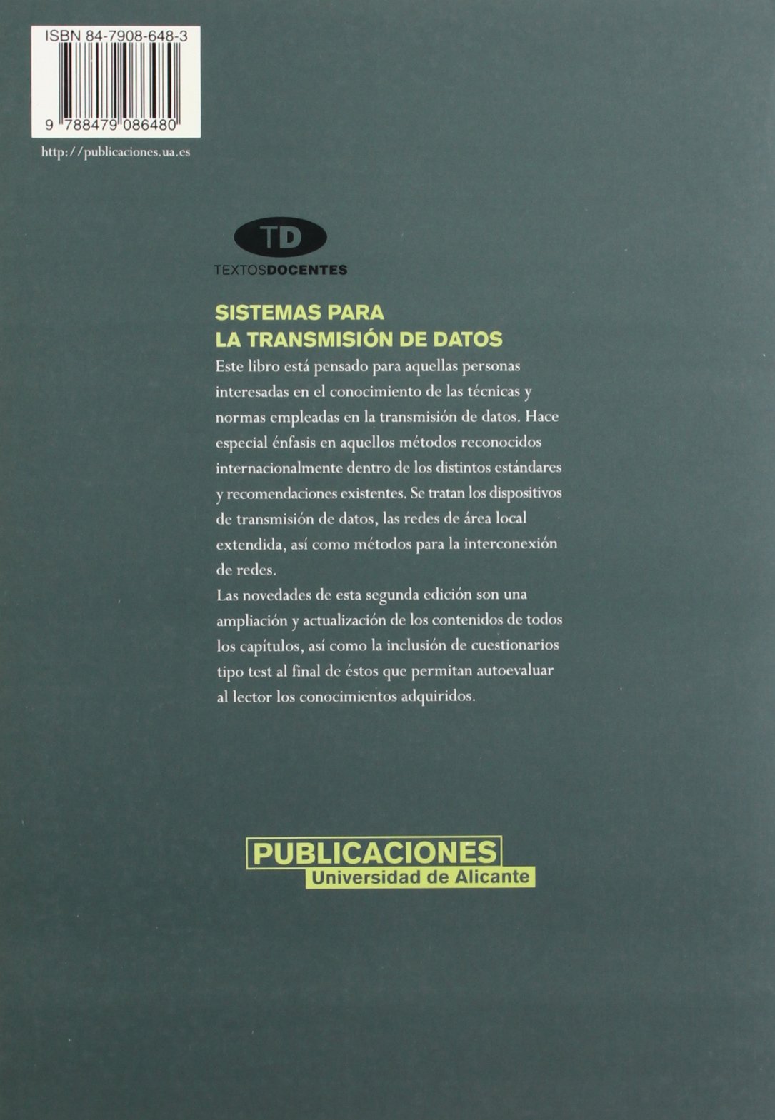 Sistemas para la transmision de datos / Systems for data transmission