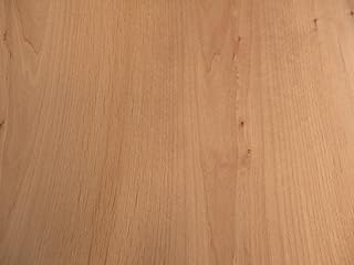 Alder Clear Wood Veneer 24" x 24" with Paper Backer 1/40" Thickness A Grade