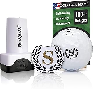 Monogram Golf Ball Stamp - Quick-Dry & Waterproof