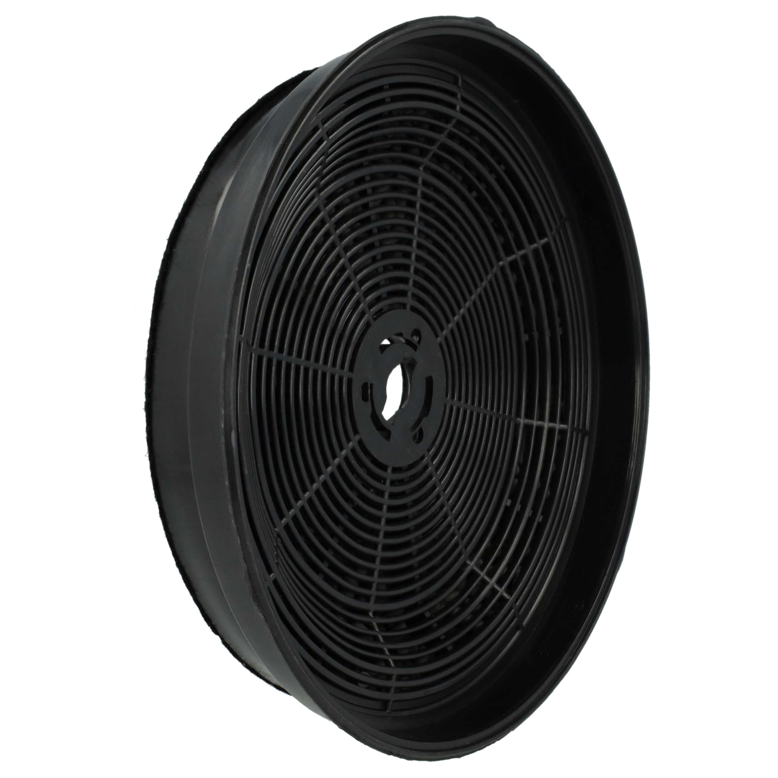 vhbw 4 x filtr z węglem aktywnym kompatybilny z Beko BNO 90 I, CCP 6460 X, BNO 62 I, CCP 8480 X, CWB 6435 X, CWB 9438 X okapy kuchenne-19 cm