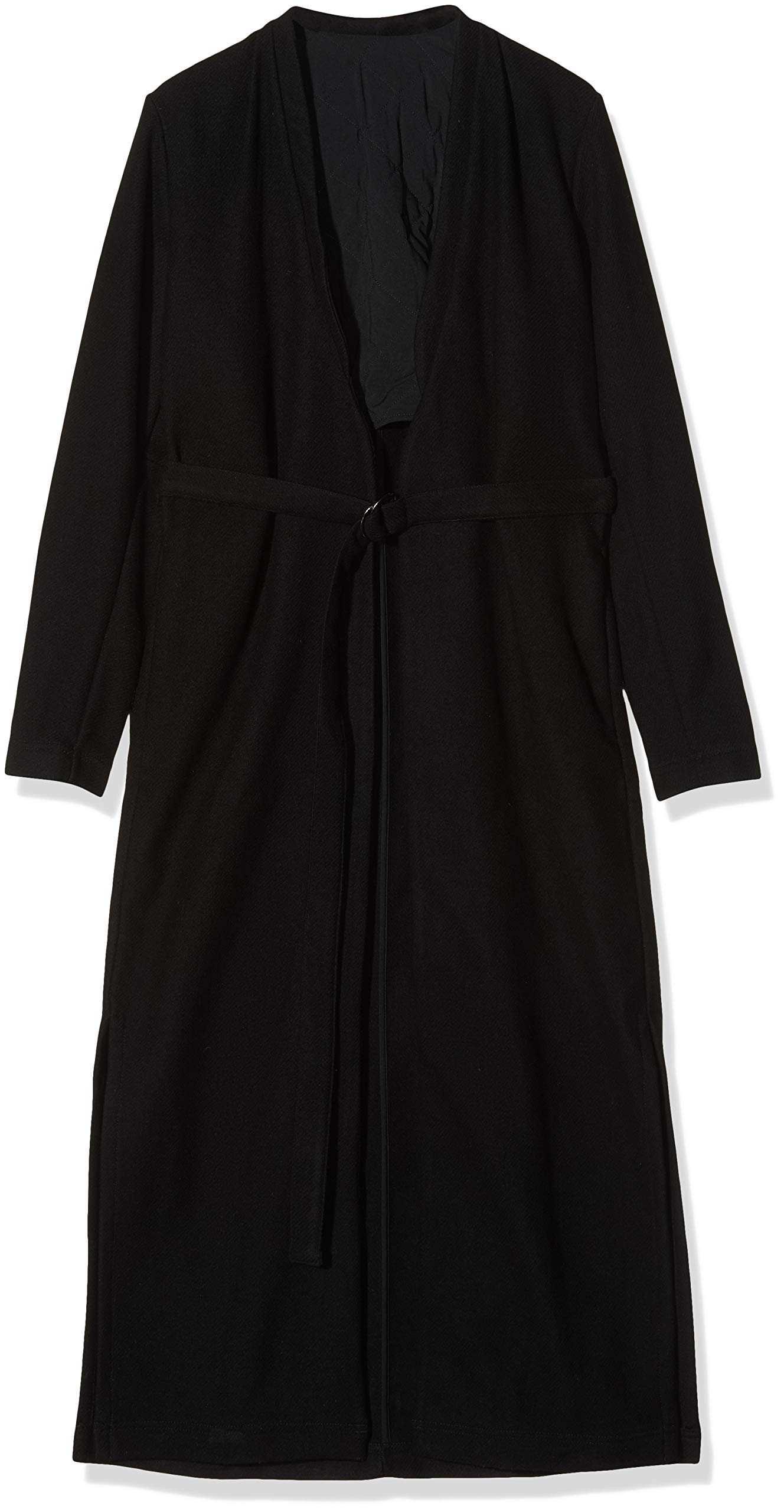 FALKE Damen Long Coat Sweatshirt, Black, 40