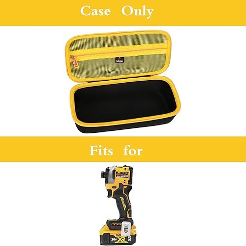 Miniatura 7 de Mchoi Estuche rígido adecuado para DEWALT DCF850BDCF860BDCF870B 20V inalámbrico sin escobillas compacto 14 pulgadas, solo funda