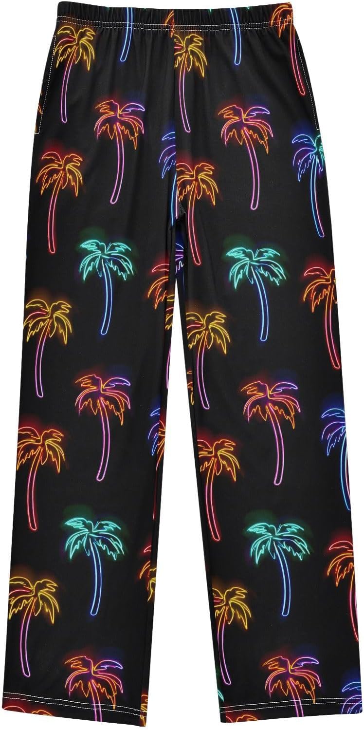 ALAZA Pajama Lounge Pants Long Sleep Pajama Bottoms with Pockets