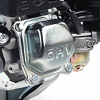 Vista 9 de Motor de motor de gas de 4 tiempos de 7.5 HP, 210 CC OHV, motores de gasolina horizontales de arranque eléctrico, motor de refrigeración por aire