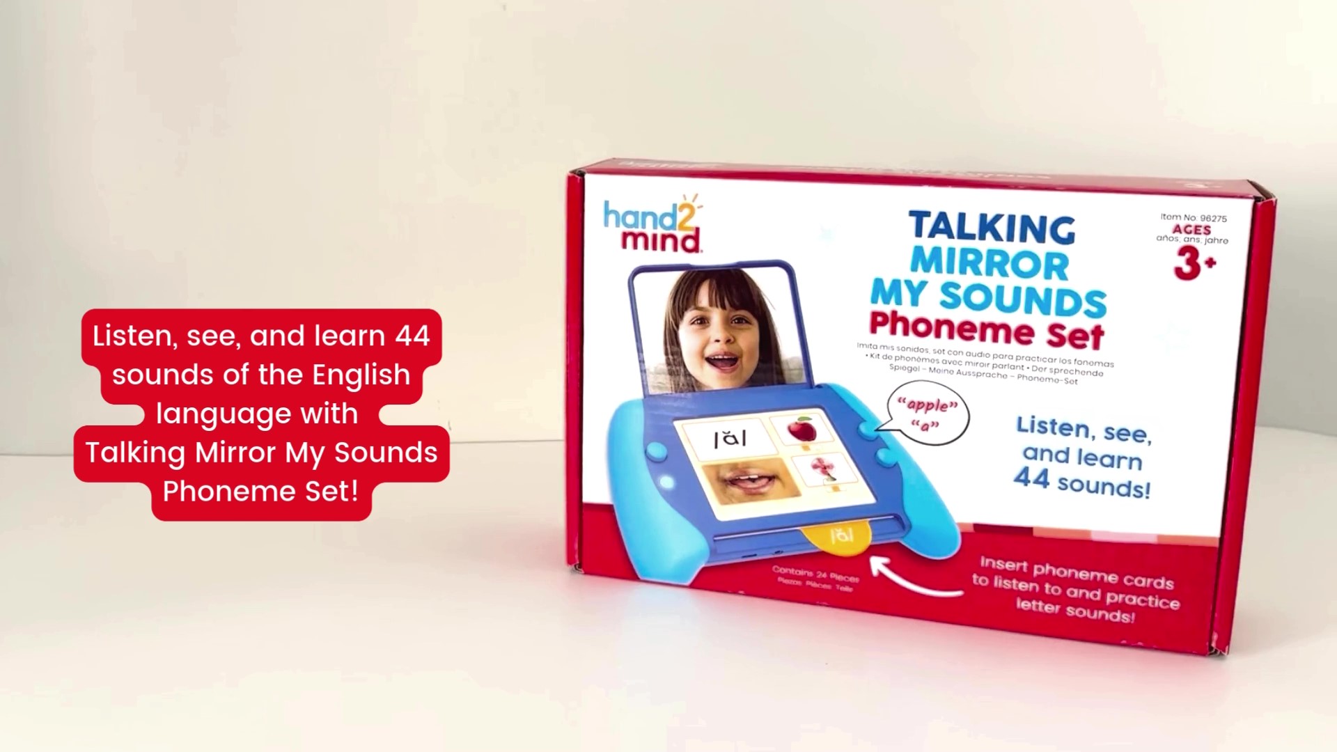 Amazon.com: hand2mind Talking Mirror My Sounds Phoneme Set
