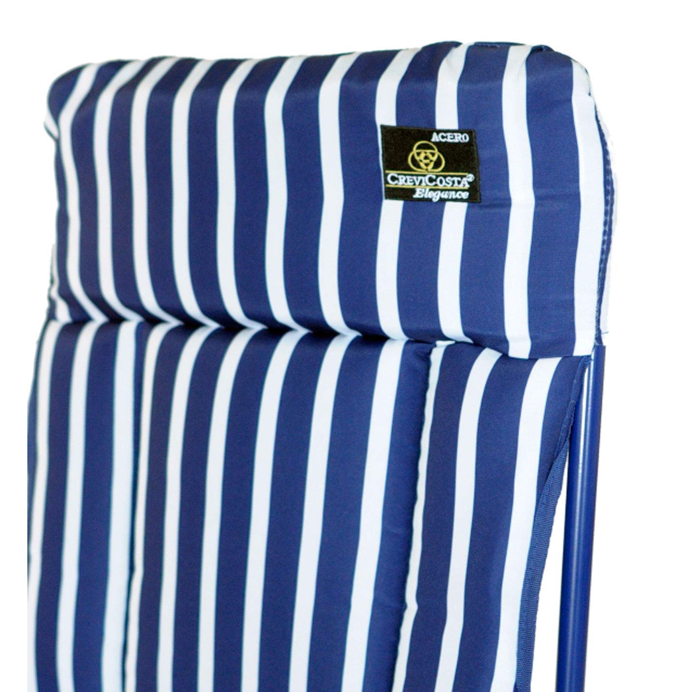CREVICOSTA QUALITY MARK MARCAS DE CALIDAD - Omega 2403-NEW - Sillón Acolchado de Exterior Plegable y reclinable (Marinera)