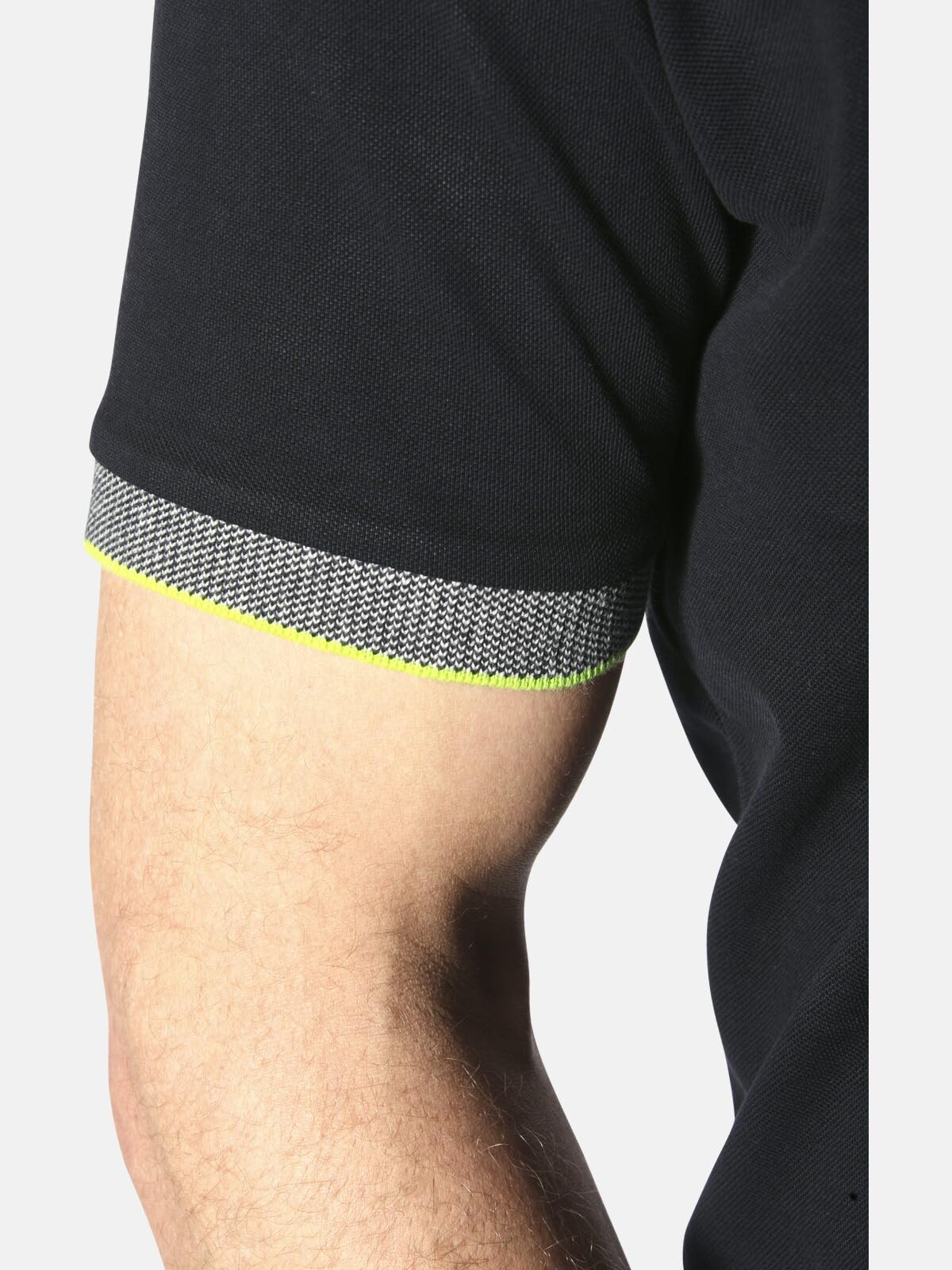 Jan Vanderstorm Herren Doppelpack Poloshirt Haraldfred | Baumwoll-Piqué Shirts mit Kontrastdetails, atmungsaktiv, klassischer Kragen, vielseitig für Freizeit & Alltag, L–7XL
