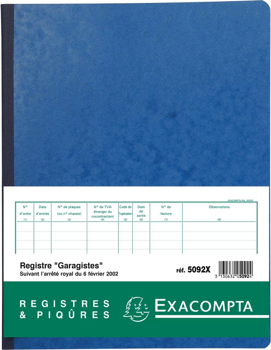 Registre Garagist Pomphoud Fr