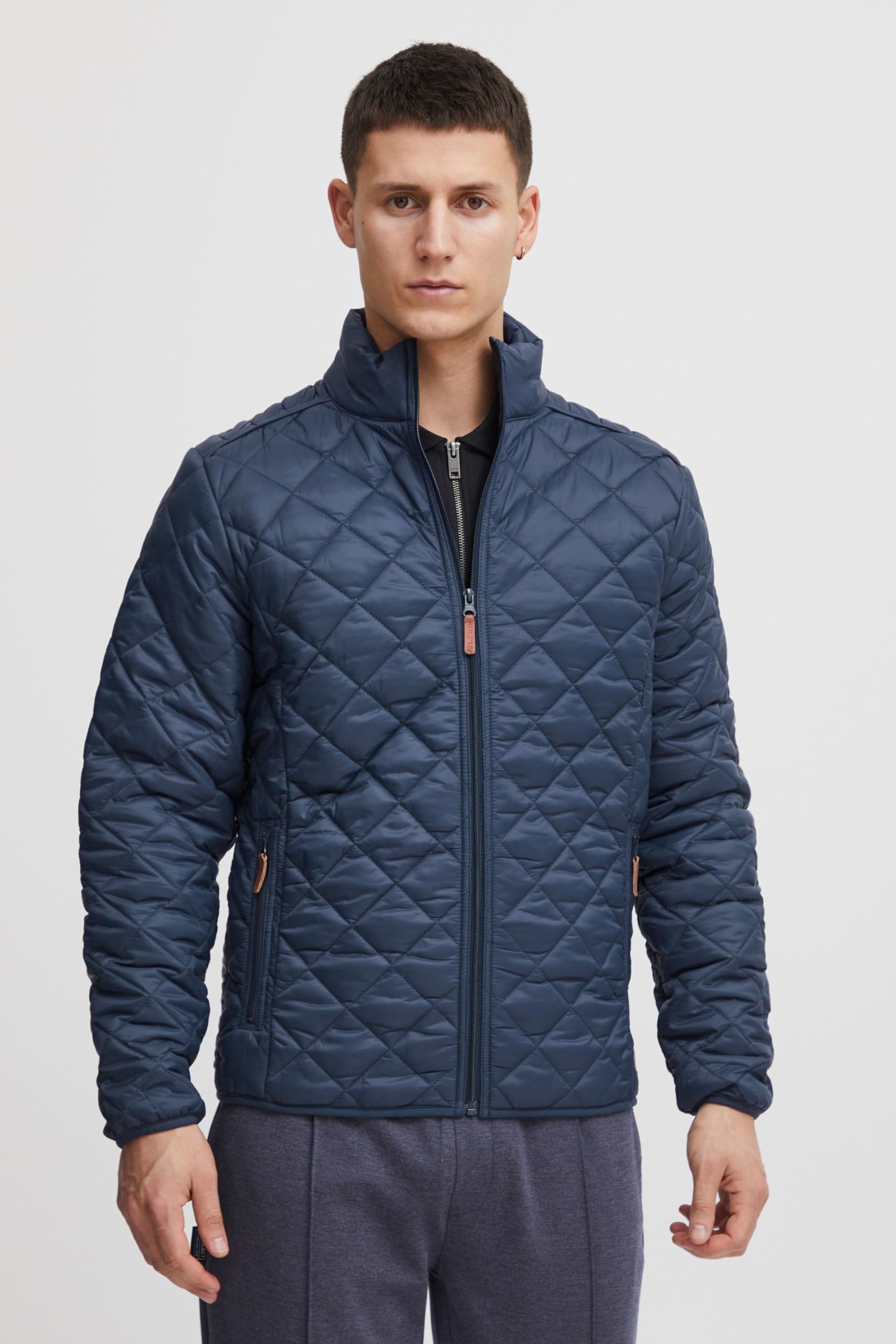 BLEND Stanley Giacca Piumino Giacche Mezza Stagione Da Uomo Con Collo Alto