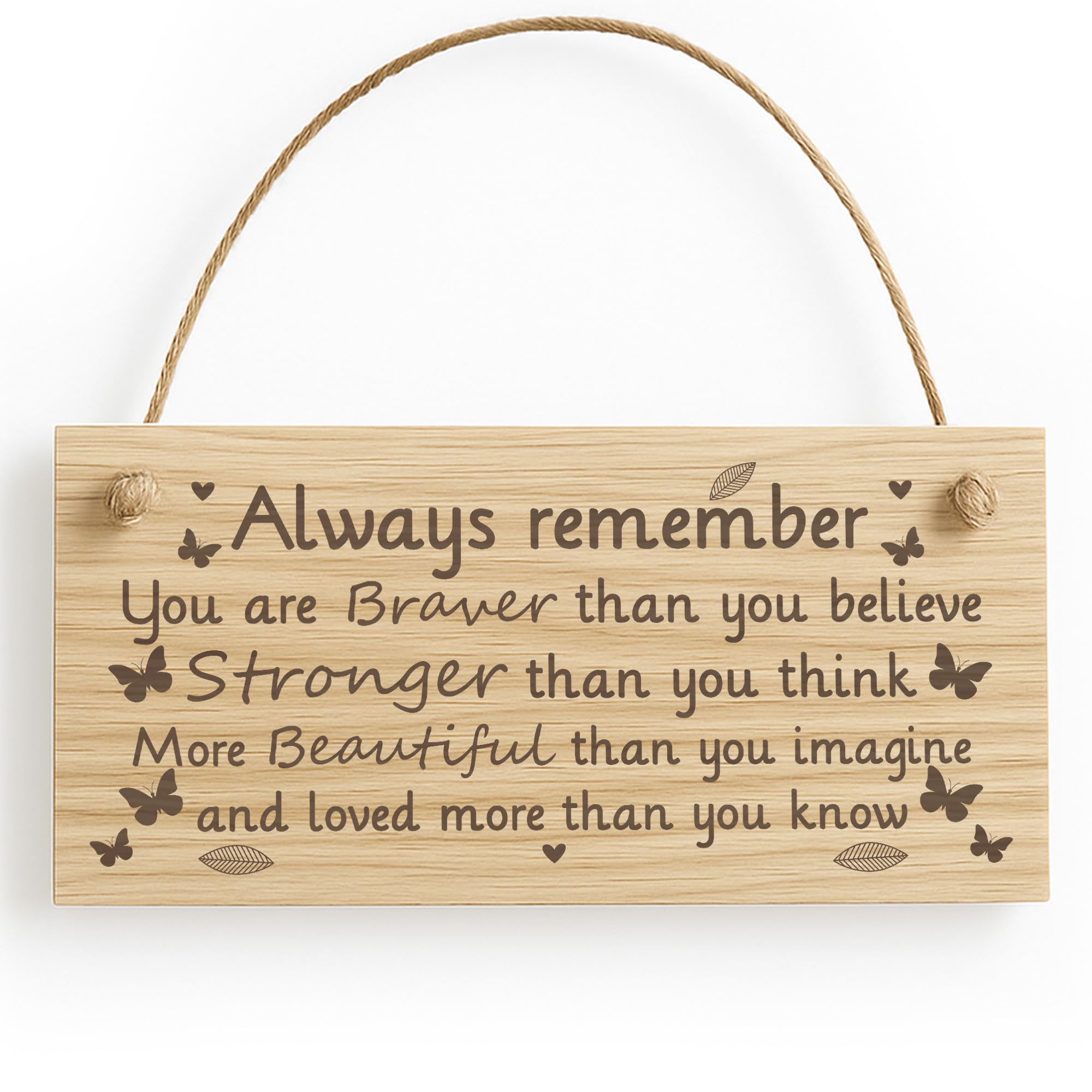 Red Ocean Inspirational Sign Motivational Sign Best Friend Gift Friendship