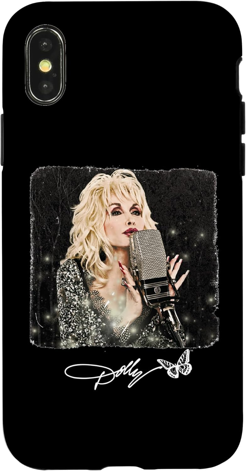 Dolly Parton on the Mic Case for iPhone 12/12 Pro