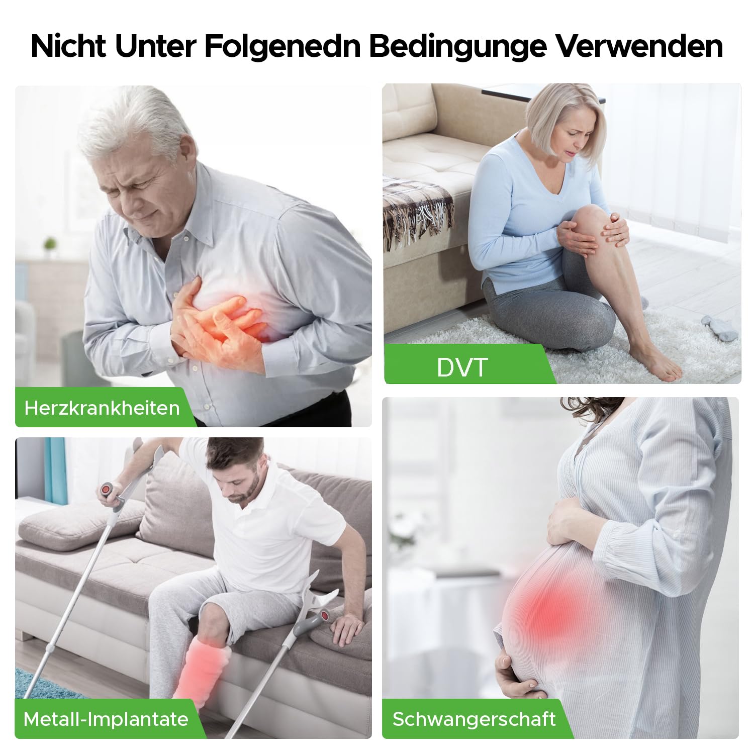 Medic Durchblutungs-Stimulator Beine & Füße mit 660+850 nm Infrarotlicht