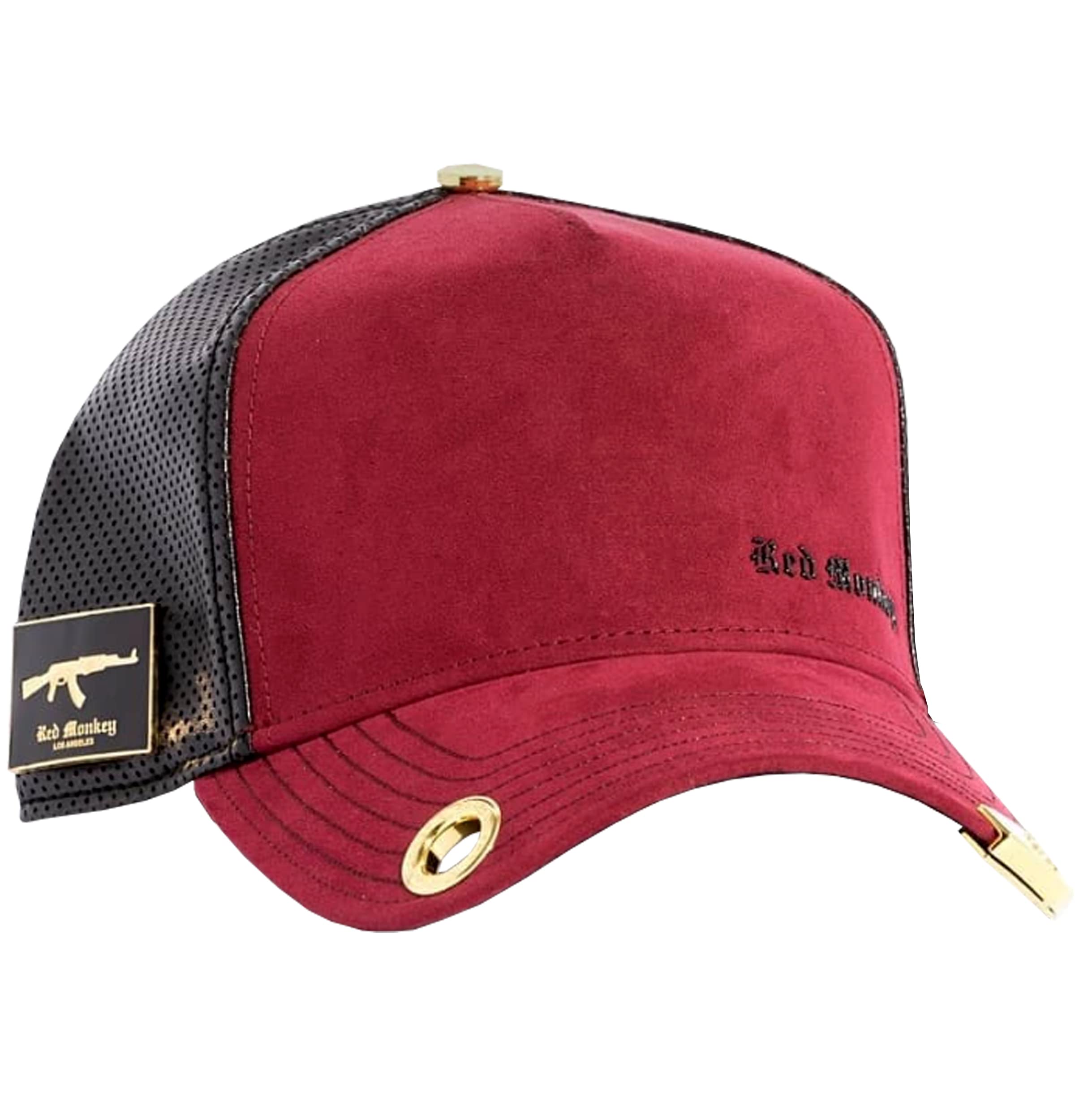 Red Monkey Designs womens Red Monkey Blown Away Rm1419 Limited Edition Fashion Unisex Mesh Trucker Snapback Hat Cap | 3 Colors Baseball Cap (pack of 1)