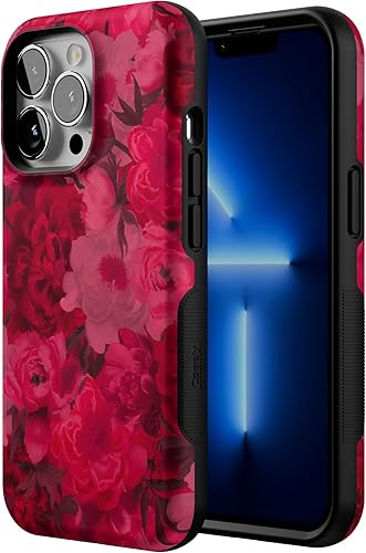 Vista 115 de Casely iPhone 13 Pro Case Compatible with MagSafe Blue Marble Case