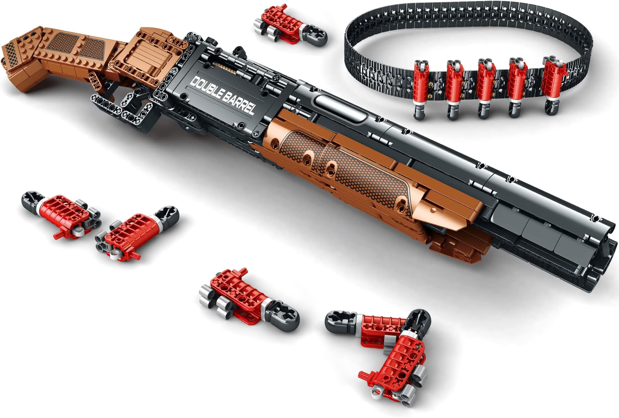 AmazingBlockReobrix 77028 Double Barrel Building Toys