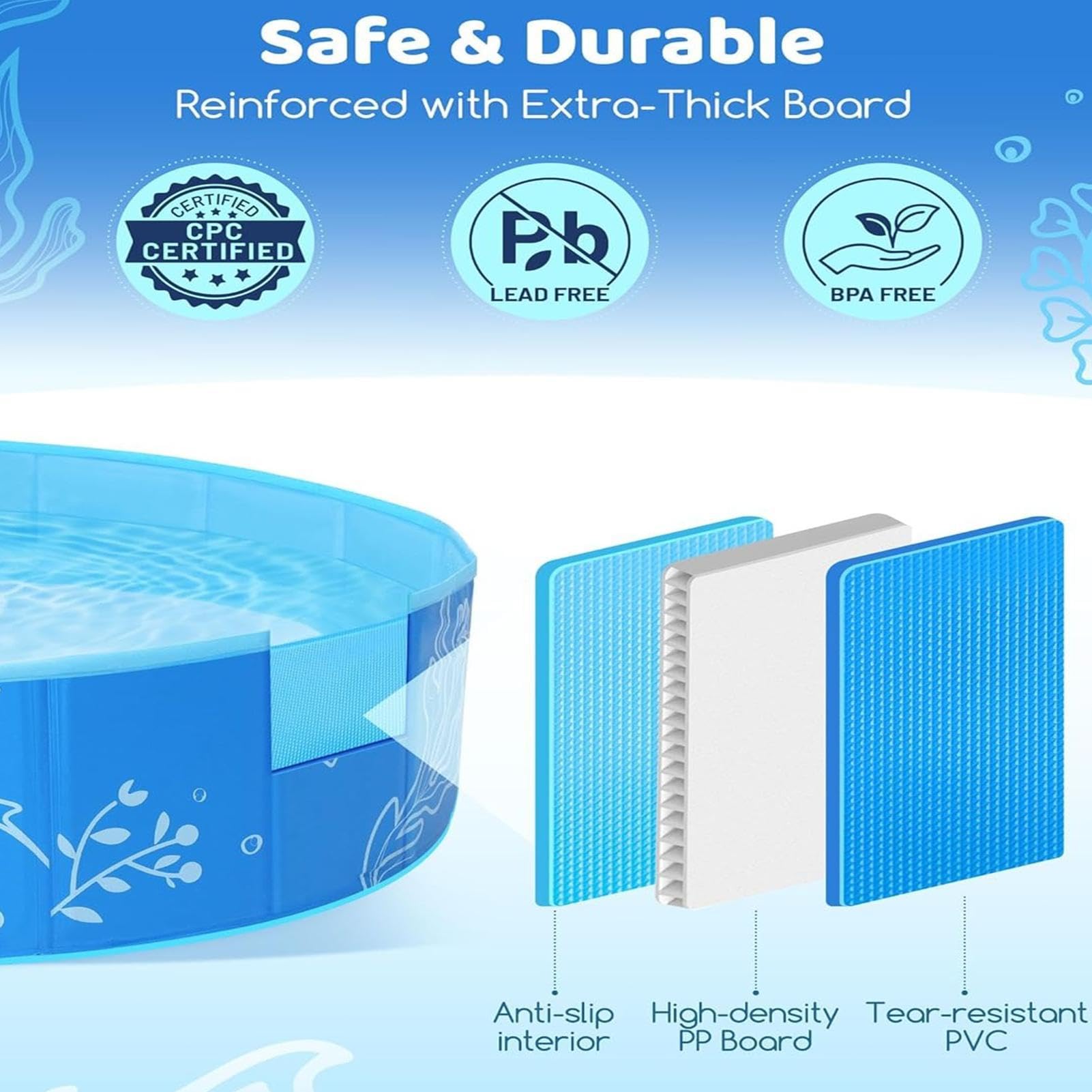 Piscina bimbi con tettuccio Tenda Pieghevole Per Attività Di Giochi D'Acqua | Piscina Per Bambini Con Tettuccio Outdoor Giardino Piccoli Spiaggia Mare Nuoto Vacanza Sole
