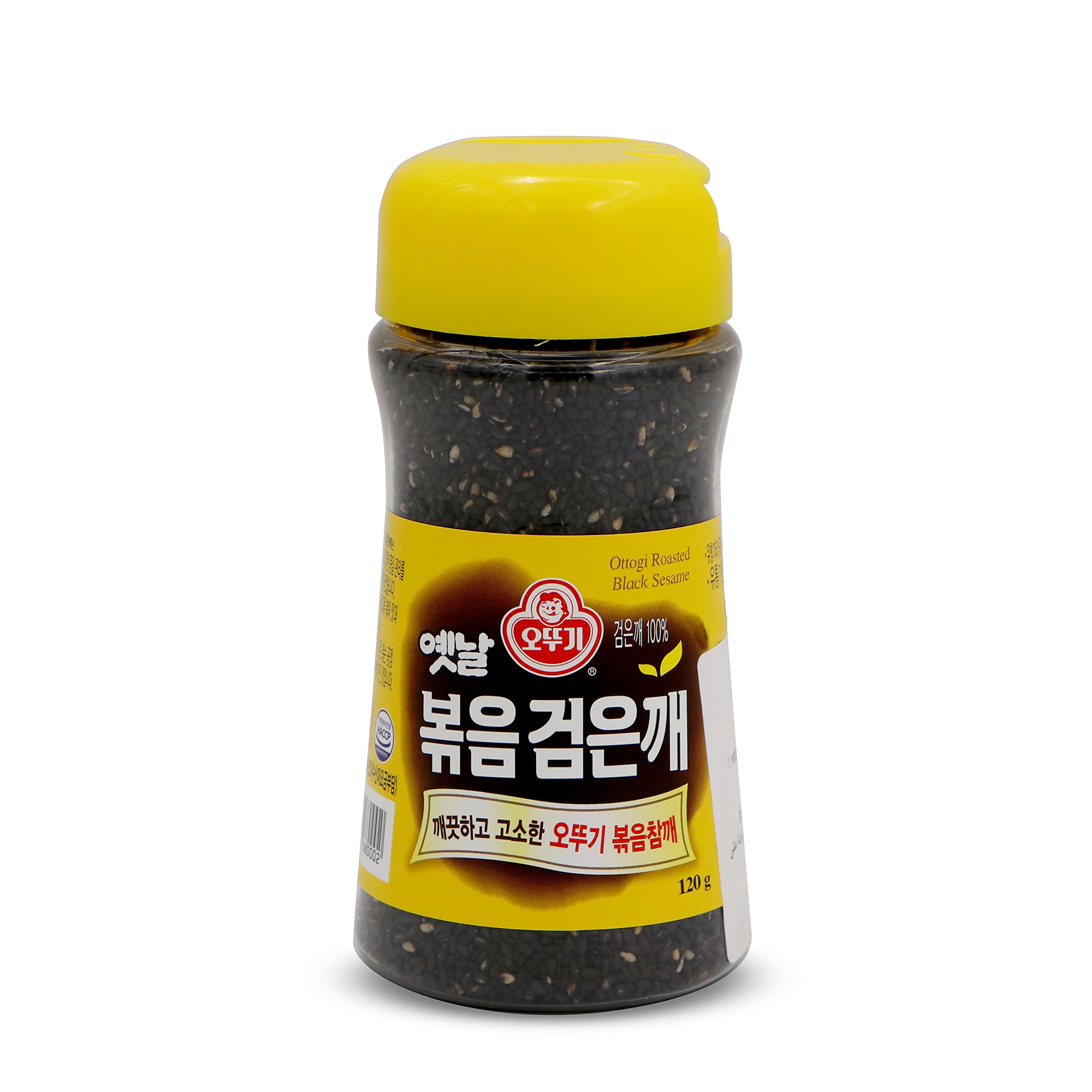 Buy Ottogi Roasted Black Sesame Seed Hulled, High in Protein, Iron