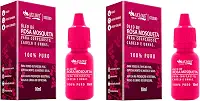 Óleo de Rosa Mosqueta 100% Puro Max Love - Kit 2x 10ml - Reduz Cicatrizes, Estrias e Marcas de Acne - Hidratação e Viço para Pele