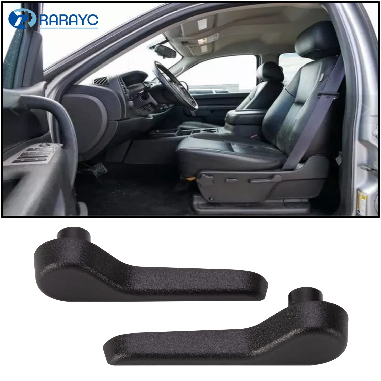 AUXITO Seat Recliner Handle Lever – Pair For 2007-2014 Chevy Silverado Suburban Avalanche & GMC Sierra Yukon