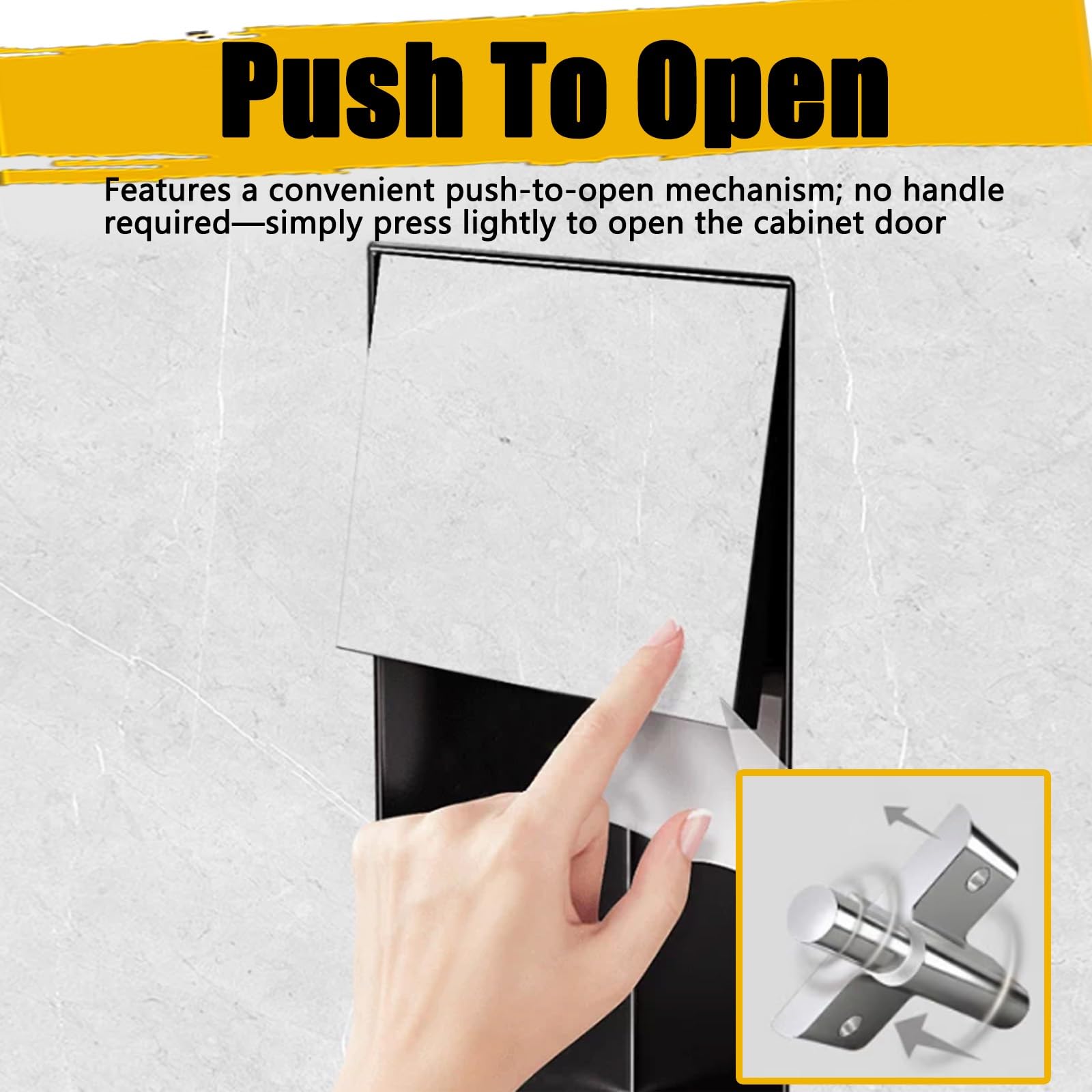 Porta Carta Igienica Porta Carta Igienica A Nicchia Da Incasso A Parete, Portarotolo In Acciaio Inossidabile Per Bagno, Distributore Di Carta Igienica(Black,1tier)