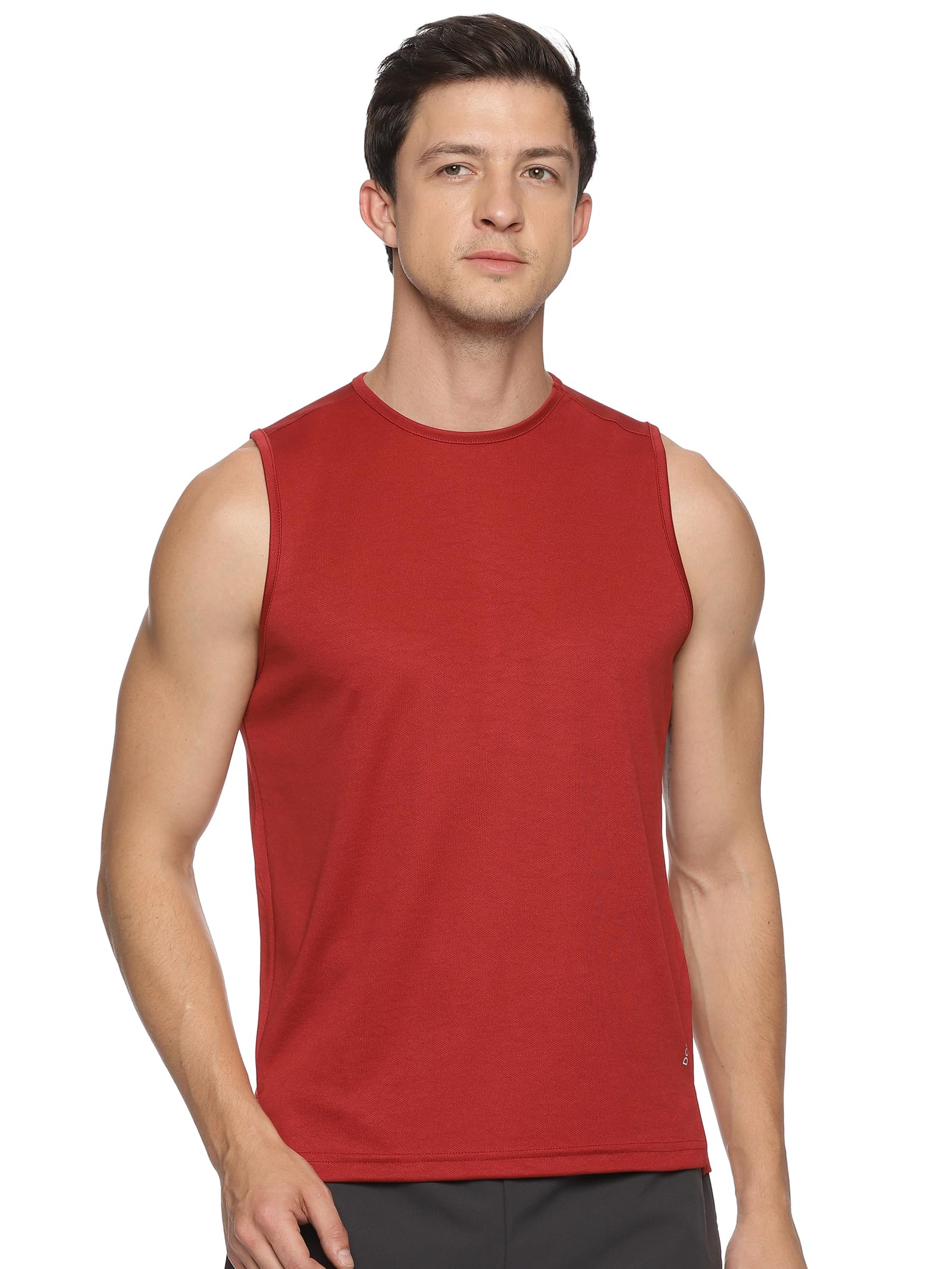 domin8 Men's Solid Regular Fit T-Shirt-picture-22