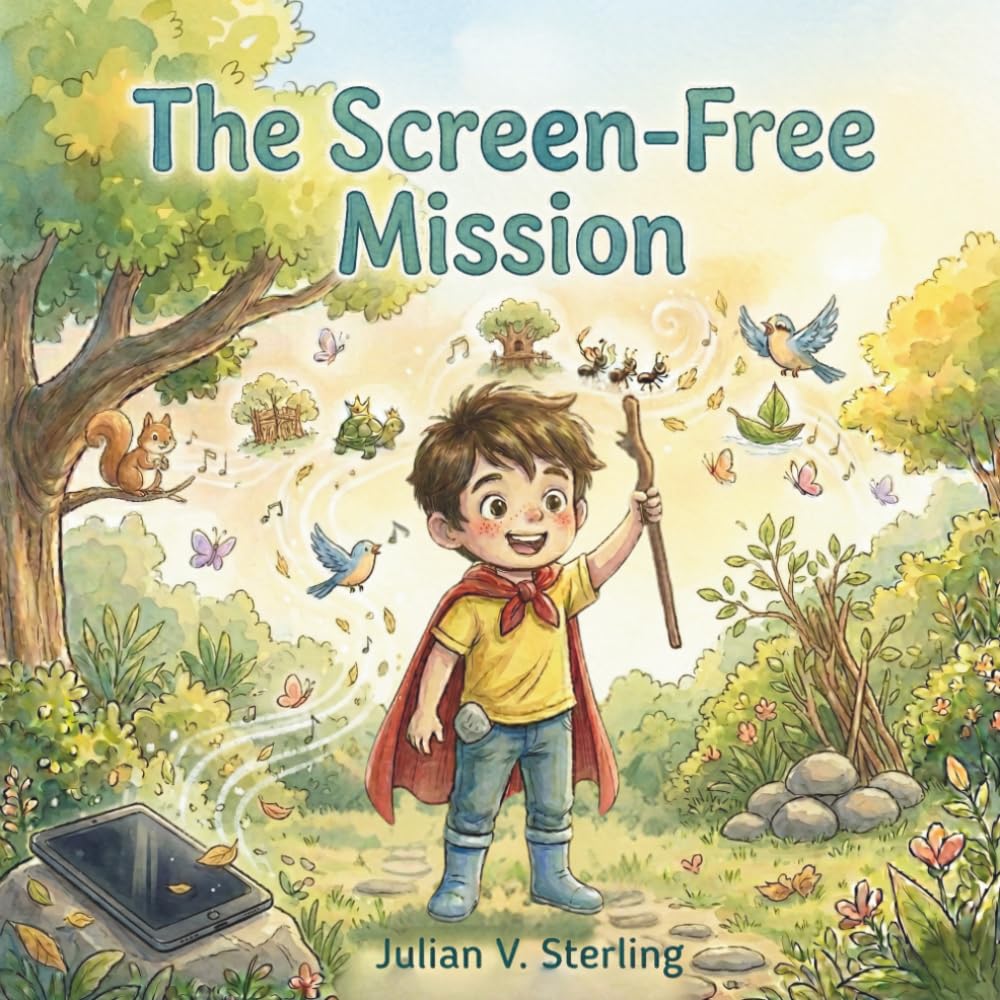 The Screen-Free Mission: A Story to Reduce Screen Time, Build Healthy Habits, and Discover Nature's Wonders (Little Hero Leo)