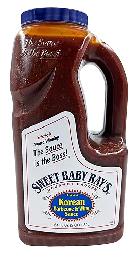 Sweet Baby Ray's Salsa coreana para barbacoa y alas, 64 oz