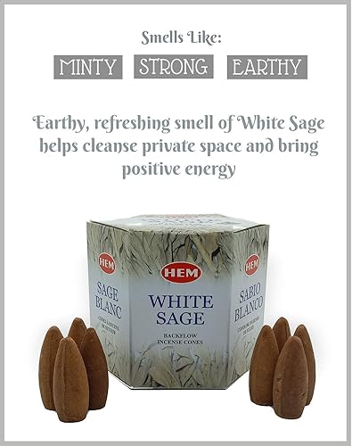 Miniatura 7 de Conos de incienso de reflujo de Palo Santo  (40 inscents-conos de cascada)  Conos de incienso Woody Palo Santo  Cascada de fuente de incienso gruesa
