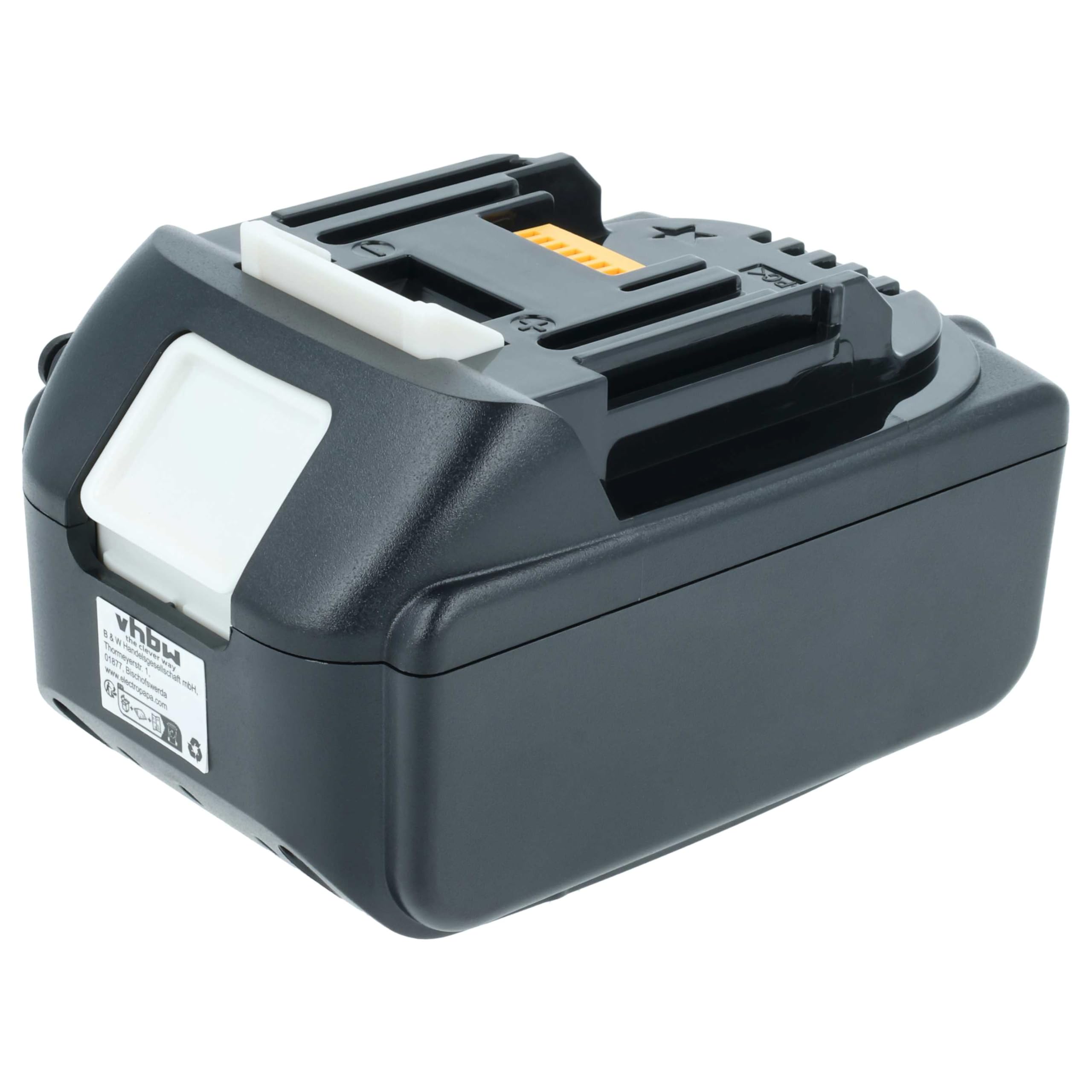 vhbw Akumulator kompatybilny z Makita 9V/3A, BL1850 18 V, 3 AH, 5 V/3 A, 12 V/3 A, PD65W, 25 A, 15 V/3 A, 20 V/3 (3000 mAh, litowo-jonowy, 18 V)