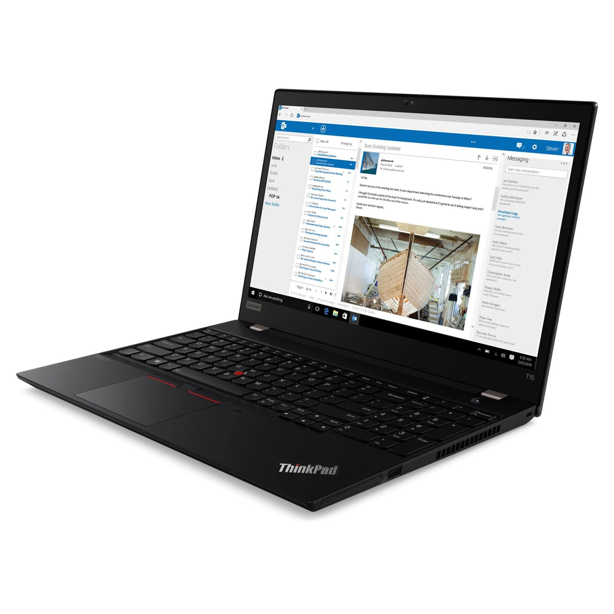 Amazon.com: Lenovo ThinkPad T15 Business Laptop (15.6