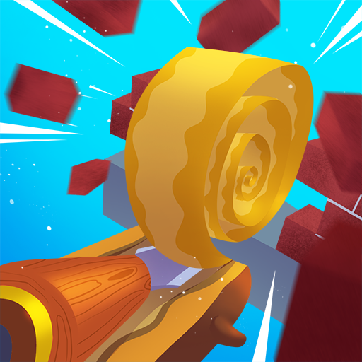 Spiral Roll: Schneiden und Hindernisse Spiele