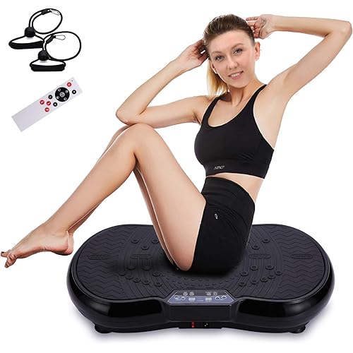 Body Vibration Platform Exercise Machine, Full Body Vibration Machine with 99 Levels Vibrating Workout