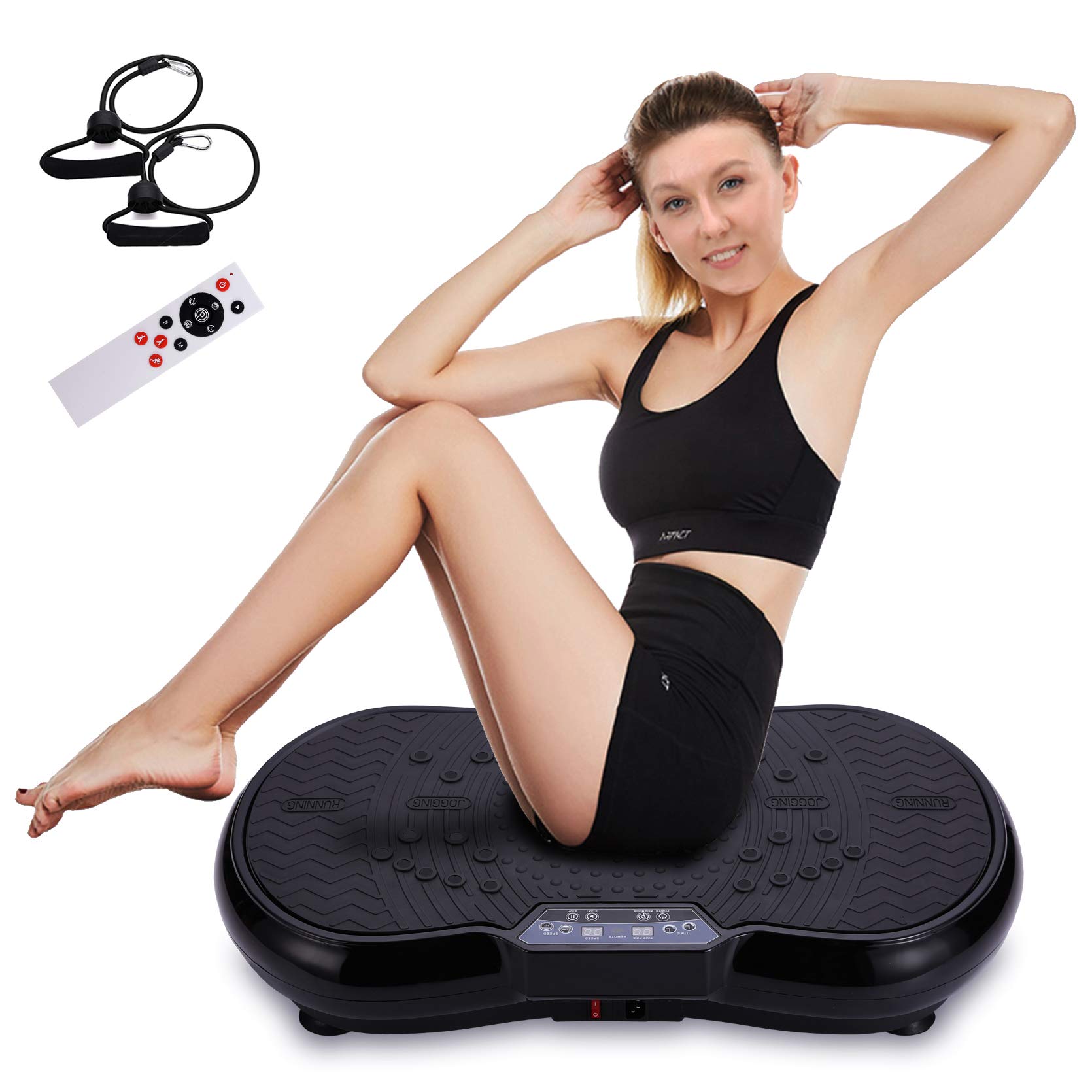 Photo 1 of Body Vibration Platform Exercise Machine, Full Body Vibration Machine with 99 Levels Vibrating Workout