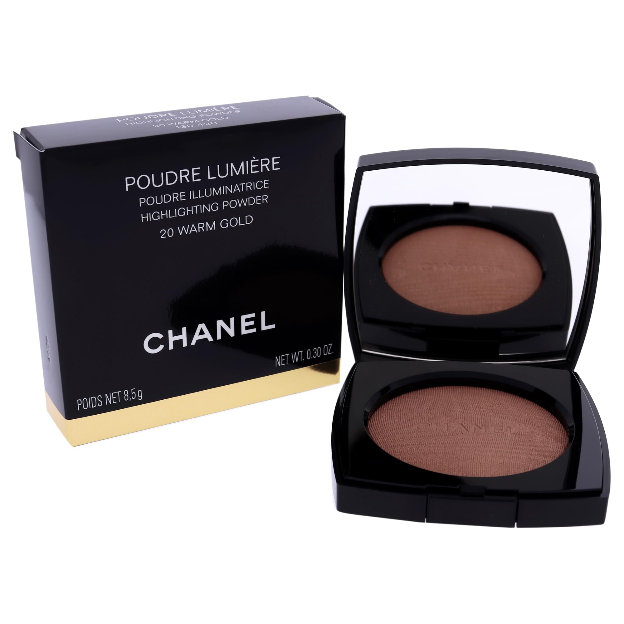 Chanel Poudre Lumiere 20-Warm Gold 8.5 Gr - 50 ml.