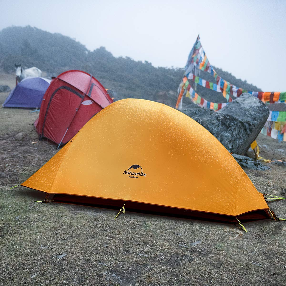 Naturehike Cloud Up Tenda da Escursionismo 1 Persona Leggera a Cupola