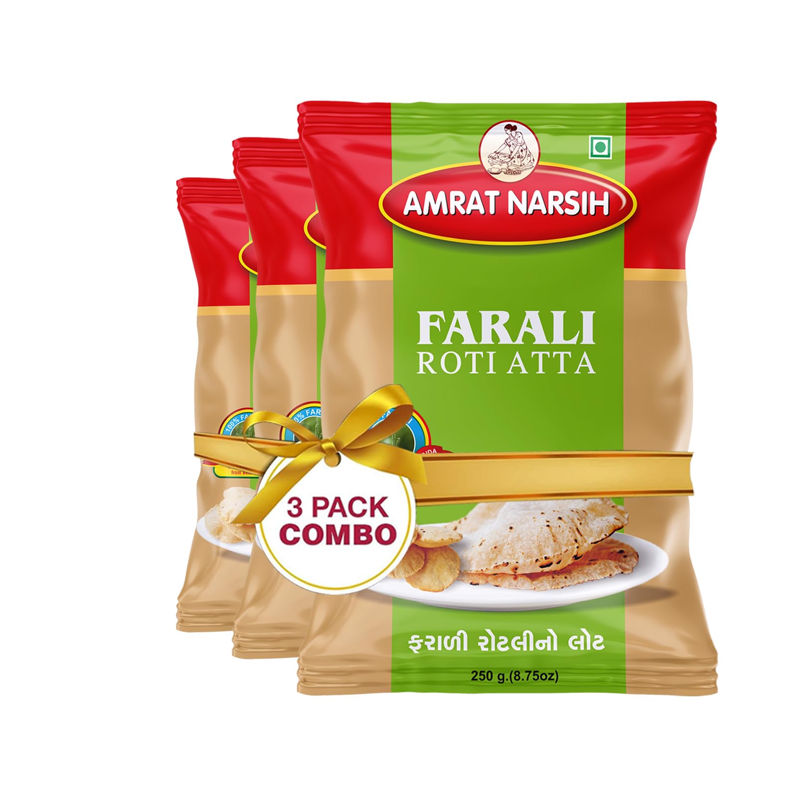 Amrat Narsih Farali Atta (250 gm): Versatile Flour for Fasting and Festive Celebrations (Pack Of 3) (B0DFMB7688) Amazon Price History, Amazon Price Tracker